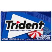 Trident Chewing-gum Menthe Poivrée