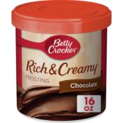 Betty Crocker Glaage Crmeux Chocolat