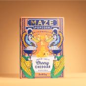 Maze Popcorn Cheesy Cheddar - Popcorn au Fromage