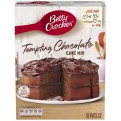 Betty Crocker Préparation Gâteau Chocolat Moelleux