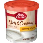 Betty Crocker Glaage Creamy White