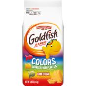 Pepperidge Farm Goldfish Crackers Cheddar Colorés