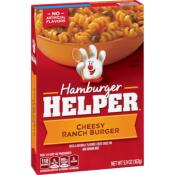 Hamburger Helper Prparation pour Ptes Cheesy Ranch Burger