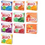 Assortiment de 10 parfums fruits Jell-O 