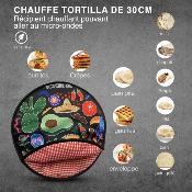 Tortillada Chauffe-Tortilla Micro-Ondes