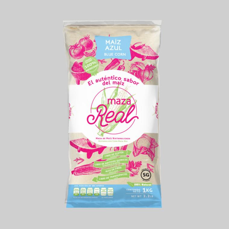 La farine de mas bleue Maza Real offre une qualit exceptionnelle