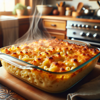 Un repas rconfortant : mac & cheese maison