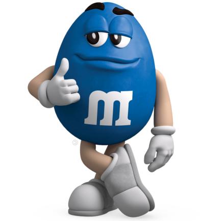 M&M's Bleu